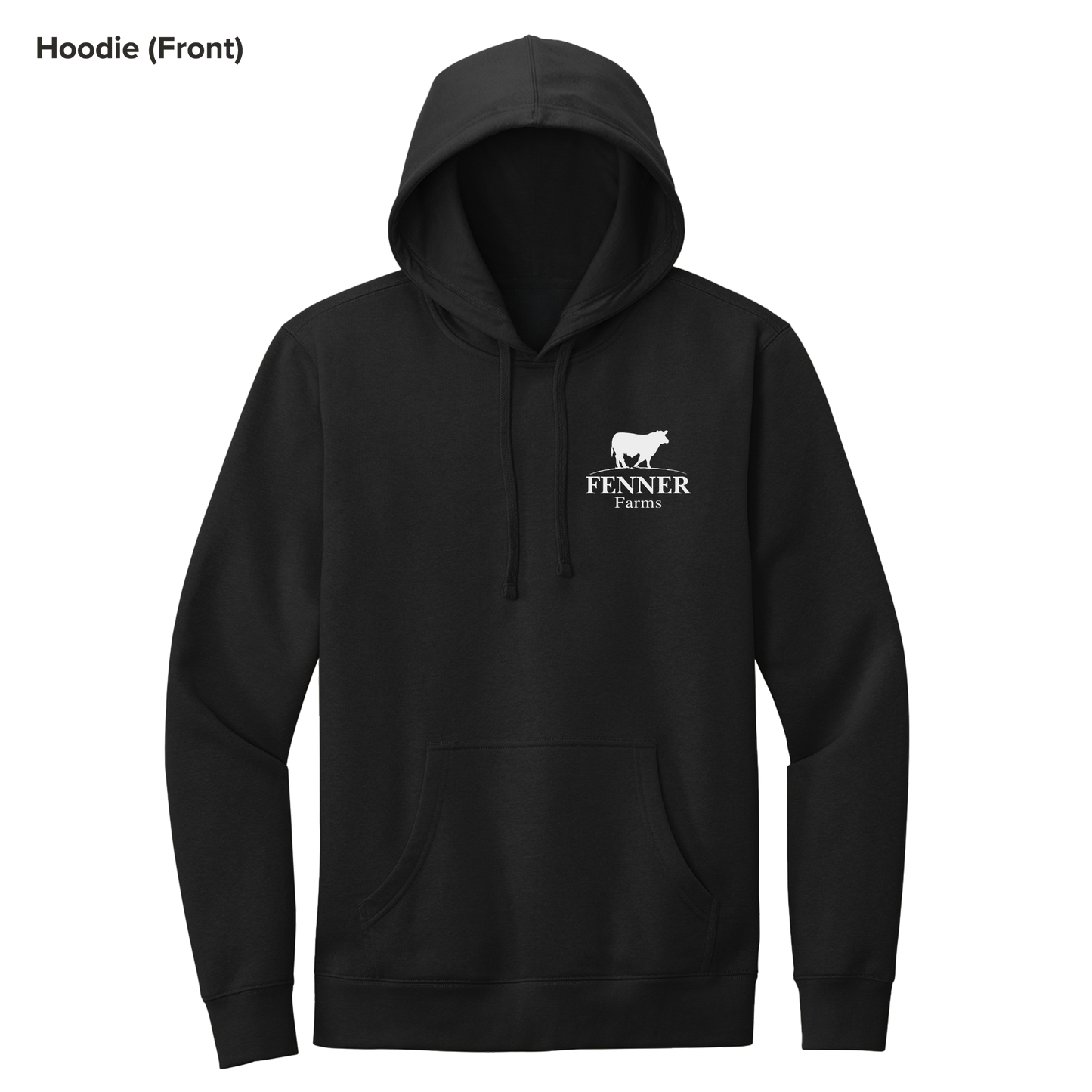Fleece Hoodie - Black