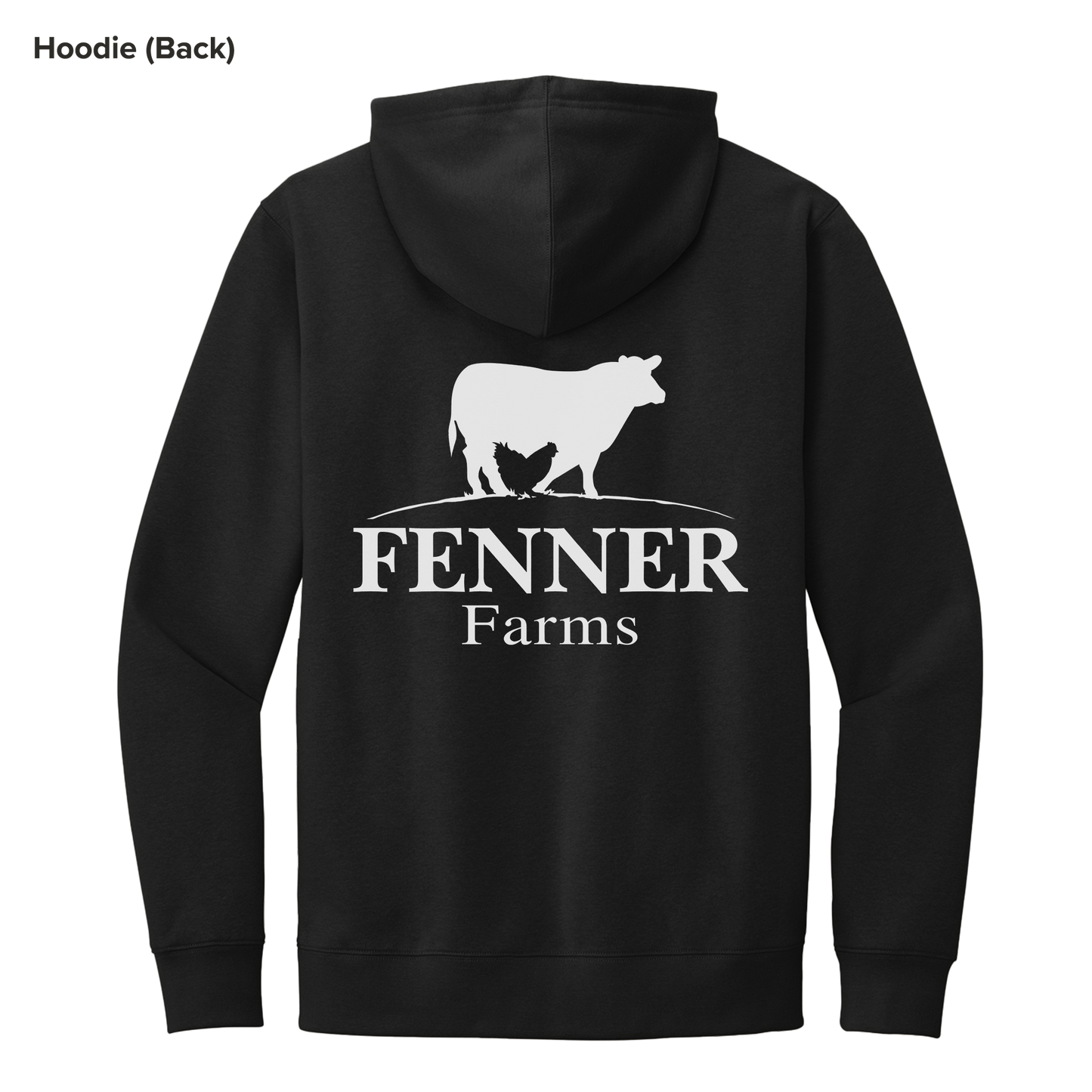Fleece Hoodie - Black