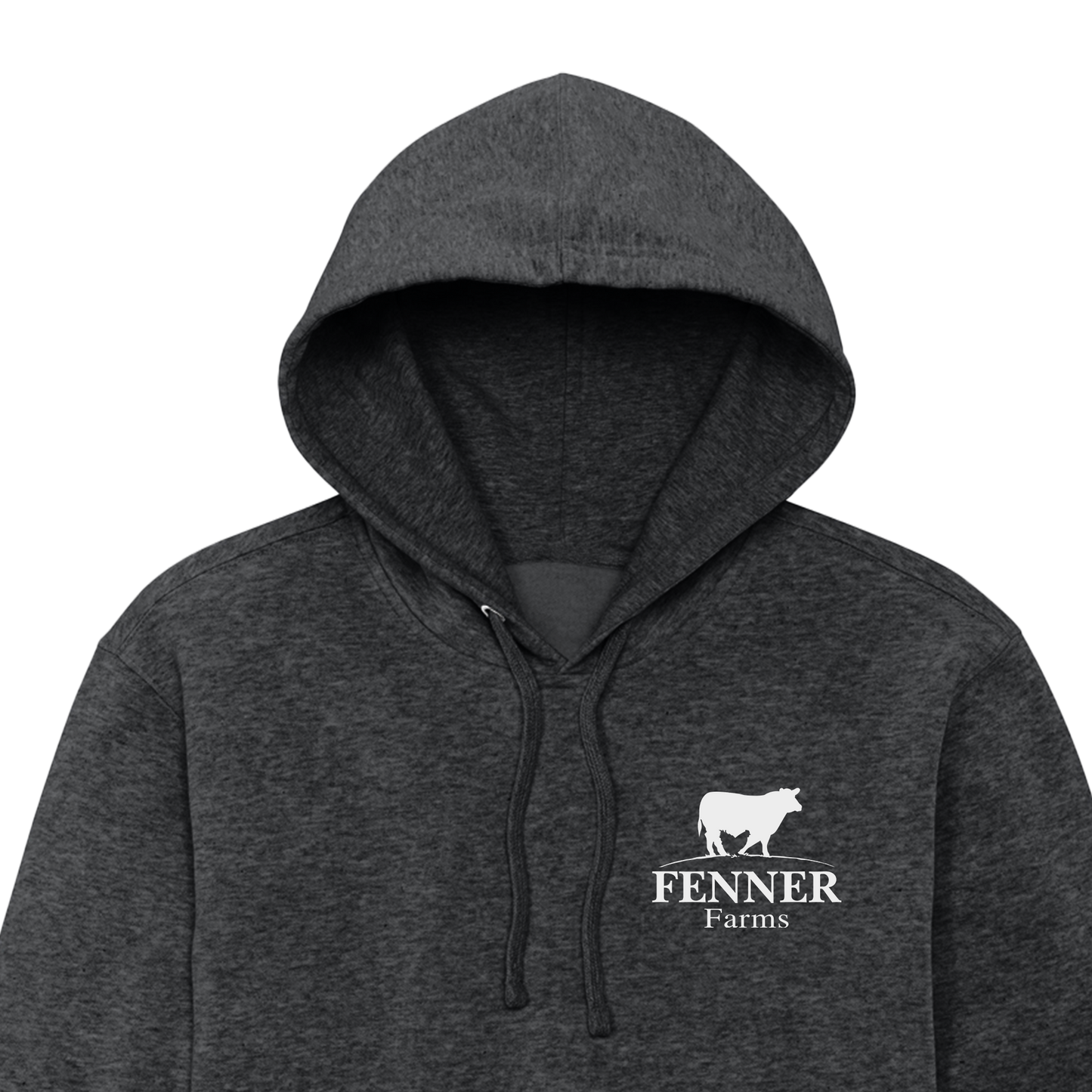 Fleece Hoodie - Dark Heather