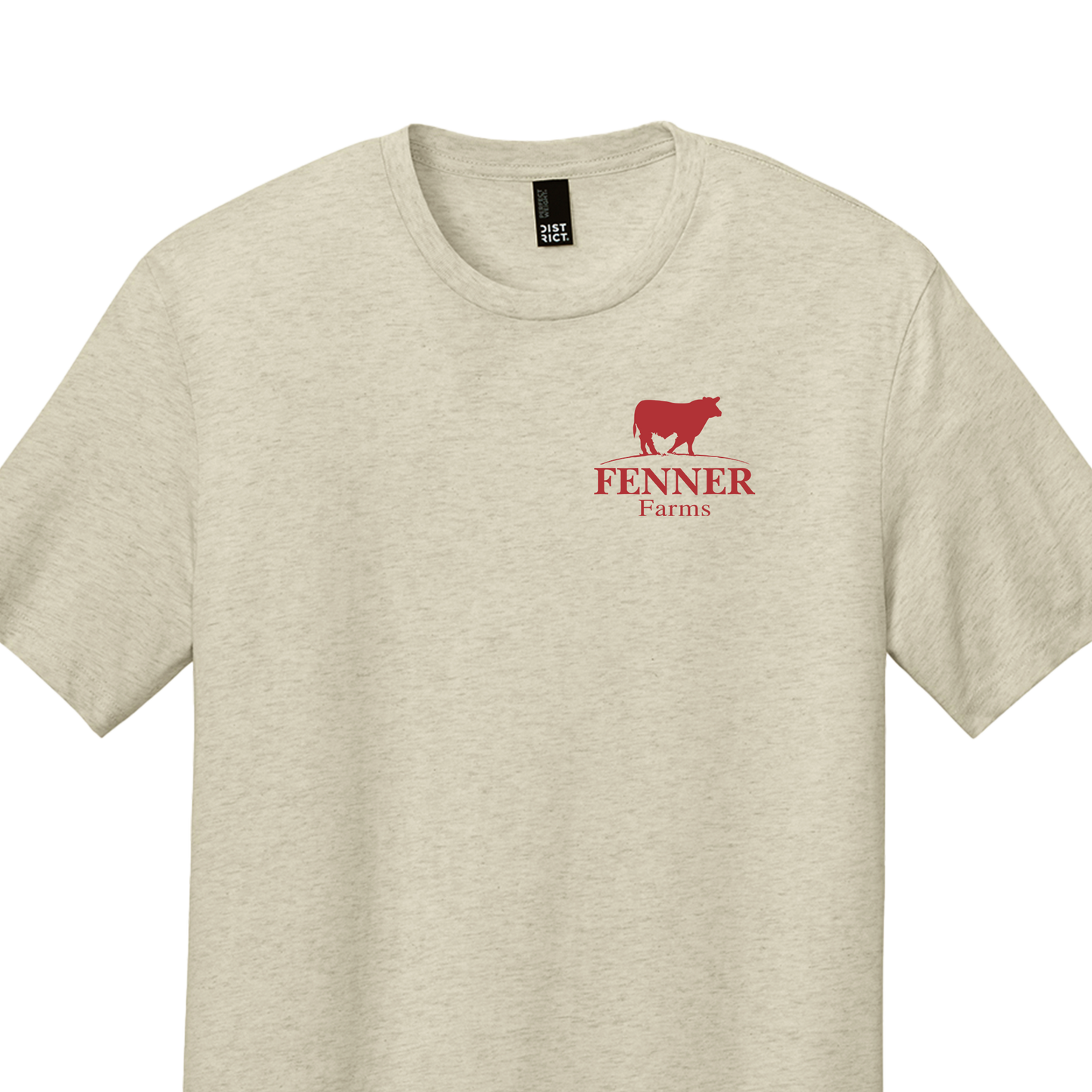 NEW - T-Shirt - Limited Edition - USA Cow (Oatmeal Heather)